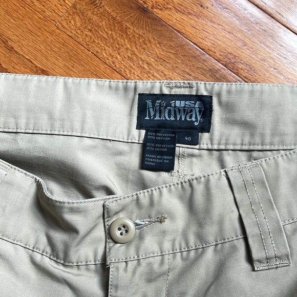 Men’s midway USA Cargo shorts size 40 - Picture 3 of 4